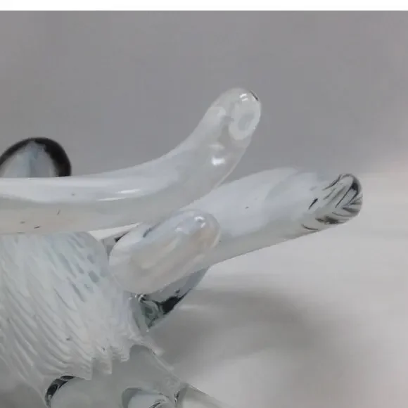 VTG Ronneby Sweden Glass Bird Figurine - Picture 8 of 12